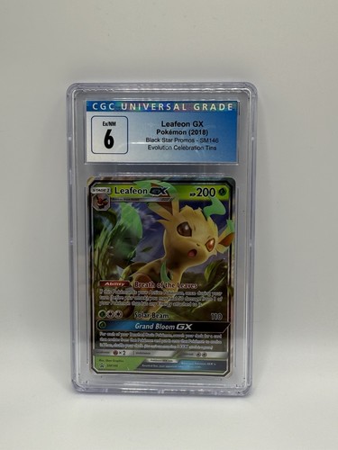 Leafeon-GX graded CGC 6 for sale on eBay