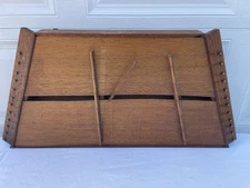 Vintage Hammered Dulcimer Interior Markings Says C. Miller Dec 1970