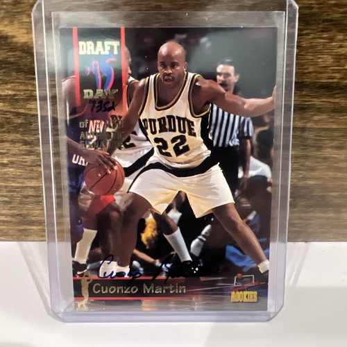 1995 Signature Rookies Draft Day Authentic Signatures /7750 Cuonzo Martin Auto