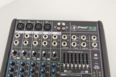 Mackie PROFX8V2 8-Channel Professional Effects Mixer for