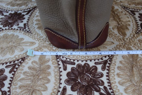 Dooney & Bourke Tasche Kiesel Leder doppelte Handriemen Knochen mit Hängeetikett - Bild 10 von 20