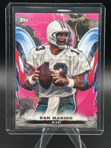 2024 Topps Inception Dan Marino Magenta Pink Parallel #82 52/99 MIAMI DOLPHINS