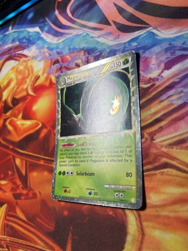 Pokemon HeartGold & SoulSilver Meganium 2010 #109/123 - Imagen 3 de 6