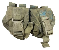 BlackHawk STRIKE Double Frag Molle Pouch Coyote Tan READ