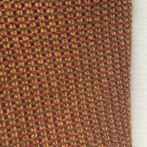 Ausgefallene Vintage Lacoste Wolle lange Kapuze Strickjacke Coatigan Pullover-One Size braun - Bild 9 von 10