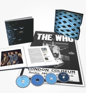 THE WHO : TOMMY Super Deluxe Boxset 3CD DVD Hardback Book Poster best