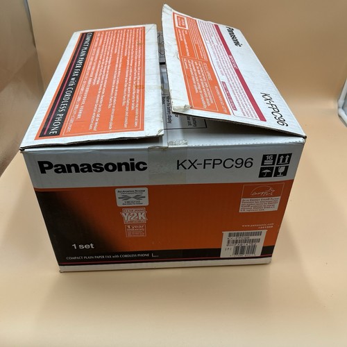 Vintage Panasonic K X – SPC96 bezprzewodowy system telefoniczny i faks Niesprawdzony - Zdjęcie 3 z 5
