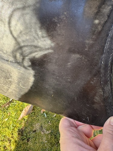 Euroriding Opal Dressursattel Größe 18 Zoll Sattel mittel weite 31 er Kammer - Bild 5 von 20
