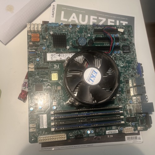 Carte mère serveur Supermicro X11SCL-F avec Xeon E2136 et 64 Go de RAM serveur - Photo 4/5