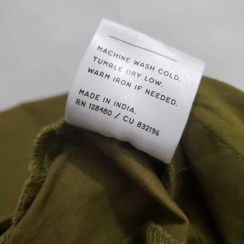 PACT Organic Cotton Pants Pull On Elastic Waist Green NWT XXL Sustainable - Bild 5 von 10