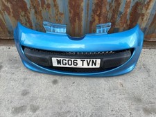 2006 PEUGEOT 107 FRONT BUMPER IN BLUE