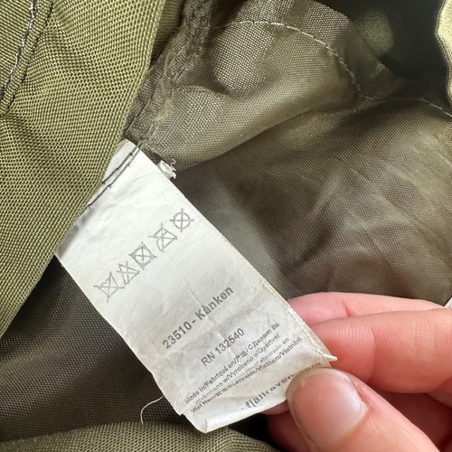 Fjallraven Kanken Backpack Olive Green Classic Everyday School Book Bag 16"L - Picture 6 of 10