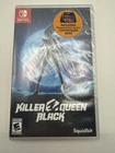 Killer Queen Black Nintendo Switch W/ Joycon Controller Skin Factory Sealed