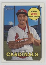 2018 Topps Heritage Magenta Back /10 Kolten Wong #121