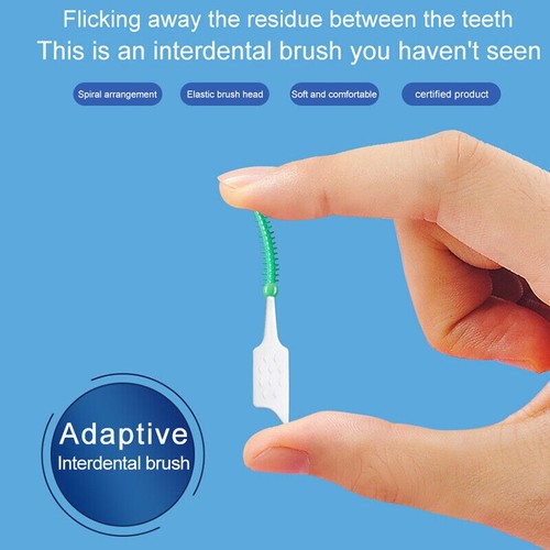 200Pcs Dental Interdental Cleaning Brushes Teeth Brushing Soft Gel Toothpicks - Picture 5 of 27