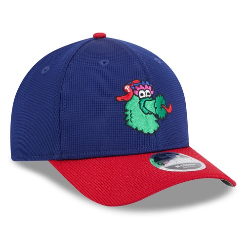Men's New Era Royal/Red Philadelphia Phillies 2025 Batting Practice 9FORTY - Picture 3 of 6