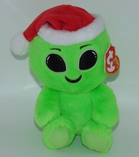 NEW 2025 Ty Beanie BOOS Christmas/Holiday COMET the Alien 6"