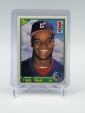 1990 Score FRANK THOMAS ROOKIE CARD #663 RC 1st Round Pick Chicago White Sox