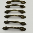 Amerock Fruit Natural Elegance Arch 6 Drawer Handle Pulls Burnished Brass 1332