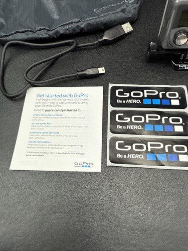 GoPro HERO+ Action Camera Bundle w/ Accessories, Case, Mounts & microSD, CLEAN - Picture 5 of 15