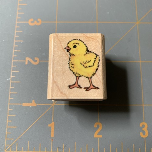 Gummistampede - Holz Gummistempel Baby Küken