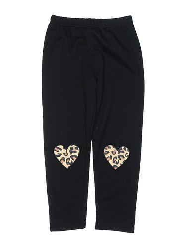 Unbranded Girls Black Sweatpants 6