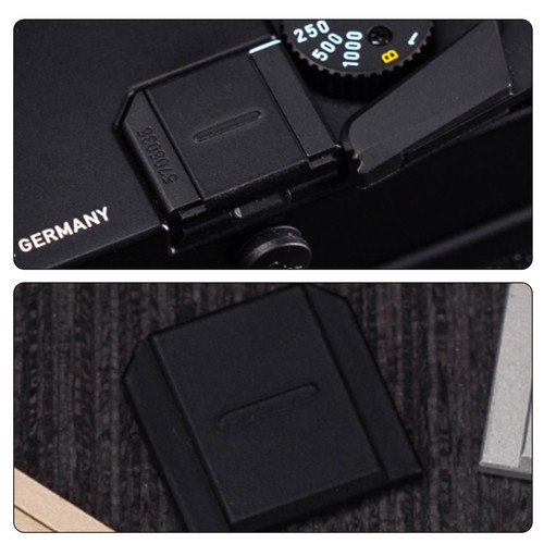 Cover fotocamera Hot Shoe rame puro universale per Leica, Panasonic, Fuji, Nikon cm - Foto 4 di 12