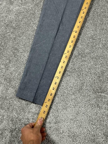 J.Crew Ludlow Suit Mens 38R 32x32 Blue Gray Baird McNutt Irish Linen Slim - Picture 14 of 20