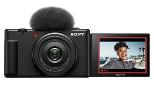 Sony ZV-1F Vlog Camera for Content Creators and Vloggers - Black  barely used