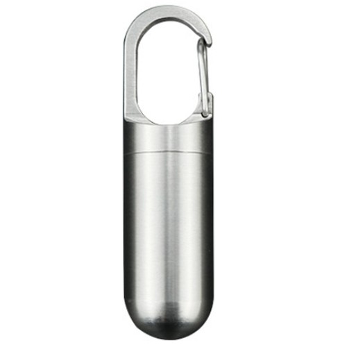  Sealed Storage Pill Box Pill Container Storage Box Stainless Steel 3336 - Bild 1 von 8