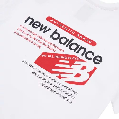 New Balance Kids' Athletics Relaxed Player T-Shirt - Picture 5 of 5