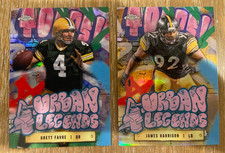 Brett Favre & James Harrison 2024 Topps Chrome Urban Legends Case Hit MINT ⭐️
