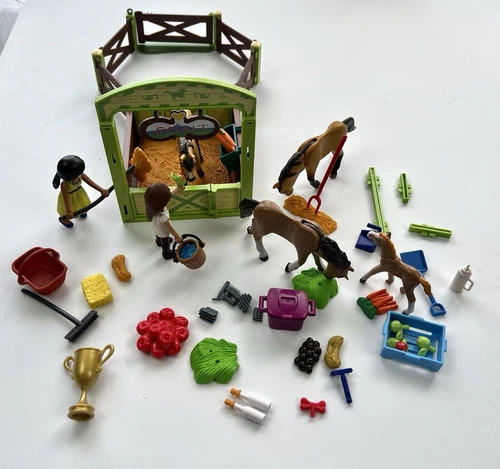 Playmobil Lucky and Spirit Play-set and Extras Spirit Riding Free, No Box