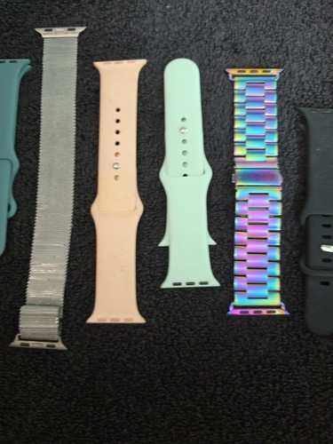 Apple Watch Bands x10 -Blow Out Sale - Assorted Sizes Styles Colors Materials - Zdjęcie 3 z 4