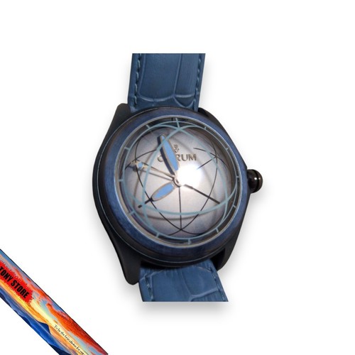 CORUM Bubble Optical Art 15th Anniversary Limited Automatic Winding Watch Blue - Picture 2 of 5