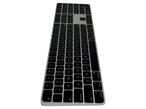 ๐ Apple Magic Keyboard A2520 Touch ID Numeric Keypad Bluetooth Space Gray Black - Picture 8 of 10