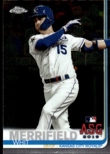 Whit Merrifield 2019 Topps Chrome Update #98 Kansas City Royals
