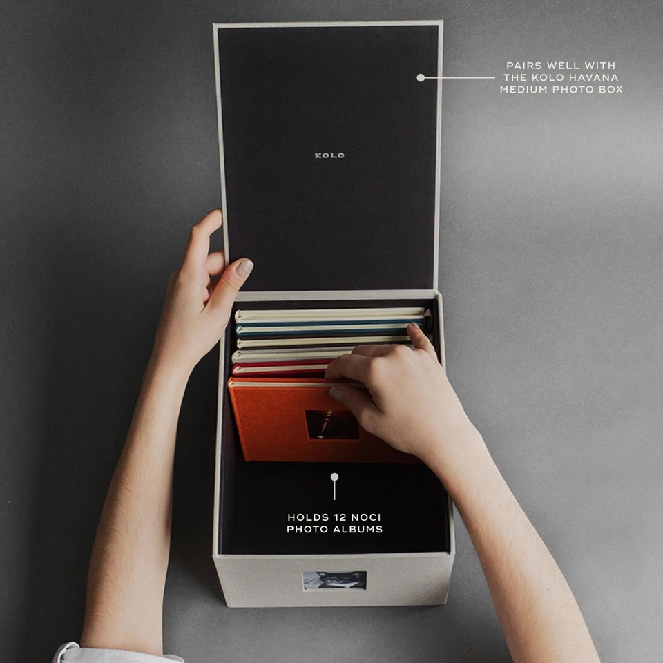 Álbum de fotos pequeño Noci 4x6, con capacidad para 24 fotos, ideal para bodas y libro para bebés... Foto 4 de 4