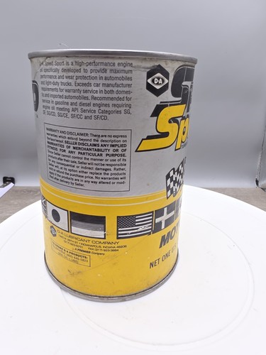 DA Speed Sport Motoröl Dose Quart Verbunddose *leer* - Bild 4 von 10