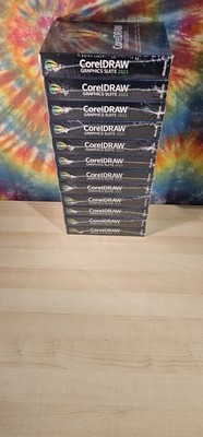 CorelDRAW Graphics Suite 2021 Actual Pics Retail Box Perpetual License SEALED