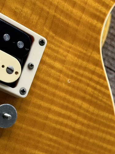 Gibson Les Paul Classic Plus Amber 1991 3.98Kg Safe delivery from Japan