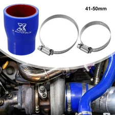 41-50mm 1.61"-1.97" ID Silicone Hose Coupler Intercooler Tube for Car Blue Red