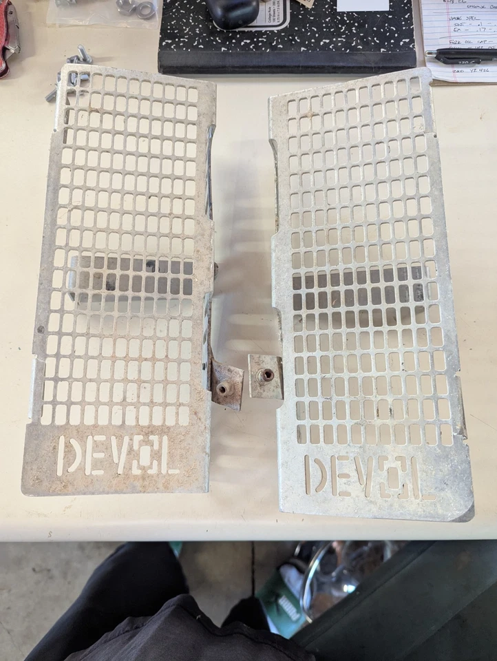 Protectores de radiador Devol Yz426f Yamaha Foto 2 de 4