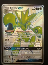 2019 Pokemon Hidden Fates Scizor GX Shiny Vault Holo SV72/SV94 - NM!
