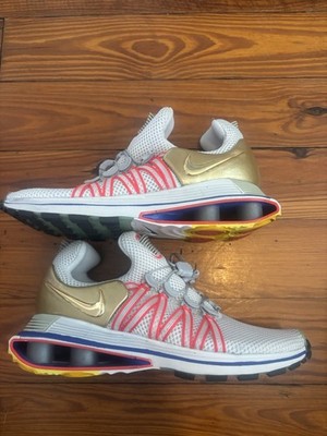 Nike Shox Gravity Metallic gold NZ Running Sneaker AQ8553-009 Shoes Men's 4