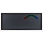 Digitale Wanduhr: 14 Zoll großer LCD-Bildschirm mit Wecker, Temperatur,