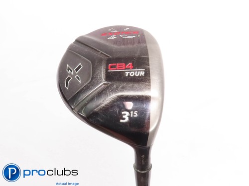 Tour Edge Exotics CB4 Tour 15* 3 WOOD - Aldila Rogue MAX 75 Stiff Flex 437589 - Picture 1 of 4