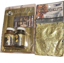 Mona Lisa 23K Gold Leaf  Kit #0010201 - New Sealed