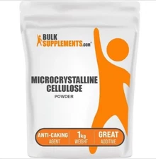 BulkSupplements Microcrystalline Powder 1 kg 35.3 oz