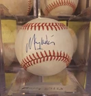 Maury Wills Signed Official Major League Rawlings Baseball 1980s